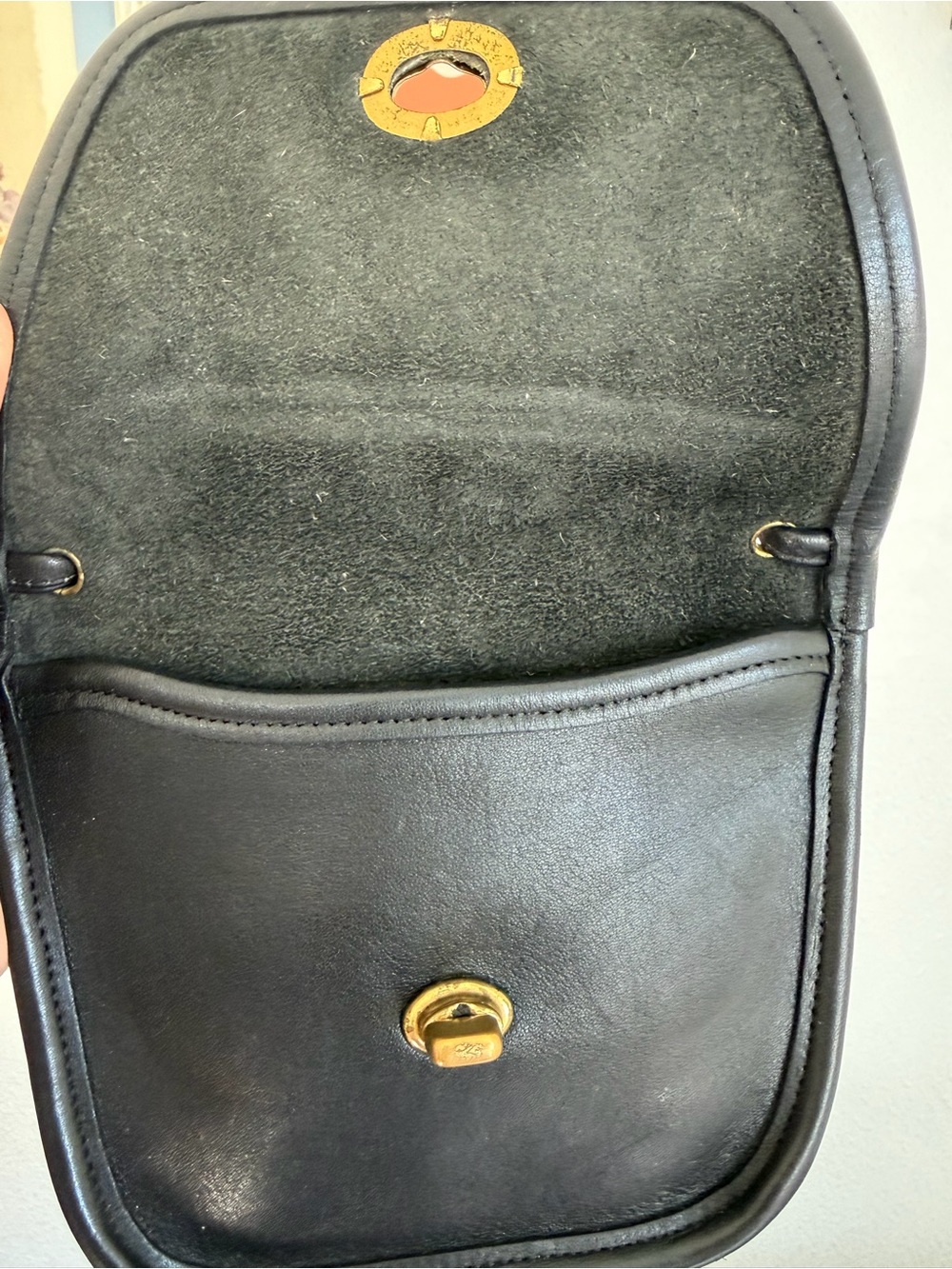 Vintage Coach Everett Mini Bag 9934 Black - Picture 7 of 10